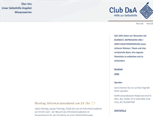 Tablet Screenshot of club-d-a.at